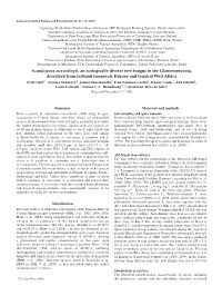 Acaulospora Sieverdingii, an Ecologically Diverse New Fungus In