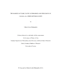 The Marking of Tamil Youth As Terrorists and the Making Of