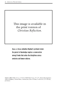This Image Is Available in the Print Version of Christian Reflection