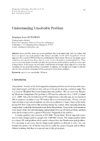 Understanding Unsolvable Problem