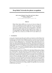 Deep Belief Networks for Phone Recognition