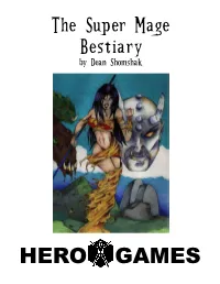 Super Mage Beastiary