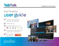 Your Youview User Guide