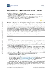 A Quantitative Comparison of Exoplanet Catalogs