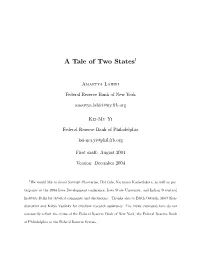 A Tale of Two States