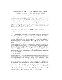 Feti-Dp Method for Dg Discretization of Elliptic Problems with Discontinuous Coefficients