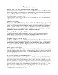 6Th Grade Book Overviews and Then There Were None (Ten Little