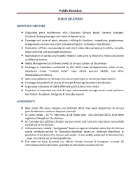 Views of GM & DRM with Print & Electronic Media