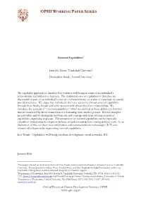 External Capabilities1