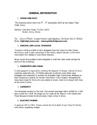 General Information