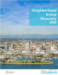 Neighborhood Group Directory 2020