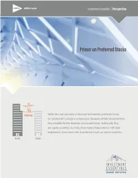 Primer on Preferred Stocks