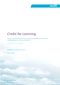 Credit for Learning