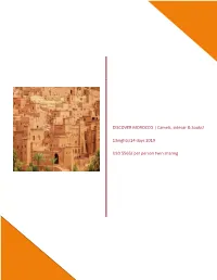 DISCOVER MOROCCO | Camels, Sidecar & Souks!