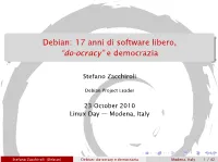 Do-Ocracy'' E Democrazia