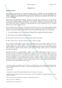 Easements Across Seven Jurisdictions Within Property