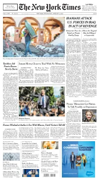Iranians Attack U.S. Forces in Iraq in Act of Revenge