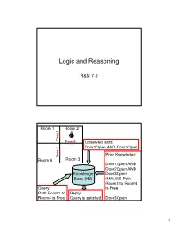 Logic and Reasoning