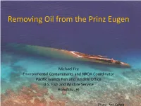 Michael Fry Removing Oil from the Prinz Eugen