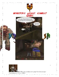 Monster's Quake Combat Guide