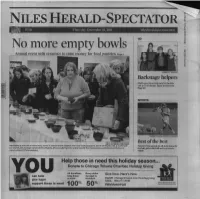 No More Empty Bowls
