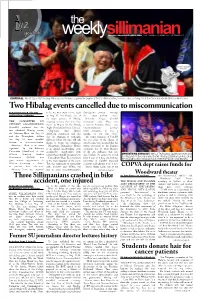 Two Hibalag Events Cancelled Due to Miscommunication by Paulynne Joyce R