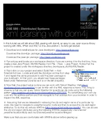 Xml Parsing with Dom4j