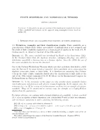 Finite Semifields and Nonsingular Tensors