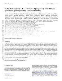 NGTS Clusters Survey – III: a Low-Mass Eclipsing Binary in the Blanco 1 Open Cluster Spanning the Fully Convective Boundary