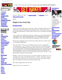 Nuvo.Net / Single in the Circle City