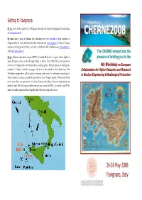 26-28 May 2008 Favignana, Italy Scope and Topics Scientific Program
