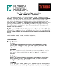 Dinosaur Eggs and Babies Major Themes and Components