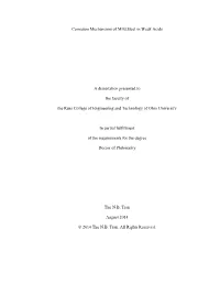 Corrosion Mechanisms of Mild Steel in Weak Acids