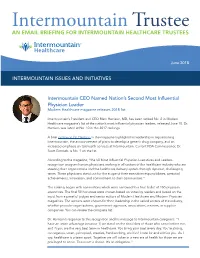 Intermountain Trustee an EMAIL BRIEFING for INTERMOUNTAIN HEALTHCARE TRUSTEES