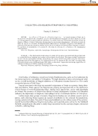 15 – Collecting and Rearing Fungivorous