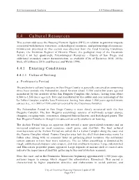 Chapter 4.4: Cultural Resources