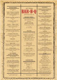 Menu for Web