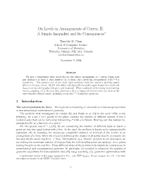 On Levels in Arrangements of Curves, II: a Simple Inequality and Its Consequences