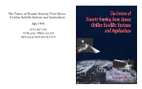 The Future of Remote Sensing from Space: Civilian Satellite Systems and Applications