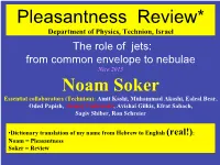 From Common Envelope to Nebula