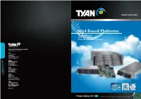 Intel-Based Platforms