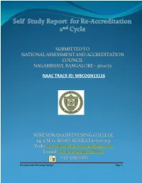 NAAC Re-Accreditation Self Study Report 2015