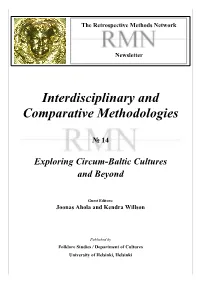 Interdisciplinary and Comparative Methodologies