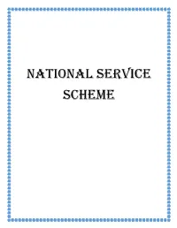 National Service Scheme Annual Report