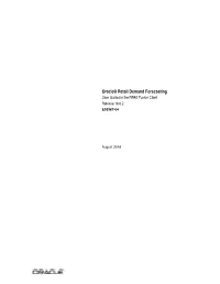 Oracle Retail Demand Forecasting User Guide for the RPAS Fusion Client, 16.0.2 E93967-04