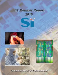 Si2 Member Report 2010