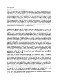 TRANSCRIPT Nitin Palan