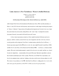 Website Version Flores-Macias Mexico Stalled Reforms