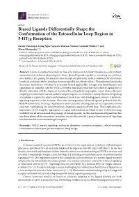 Biased Ligands Differentially Shape the Conformation of The