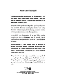 Information to Users